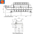 Jacquard loom para tejer tela de vestidos de novia